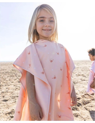Poncho de Playa Crab de Monnëka Coral