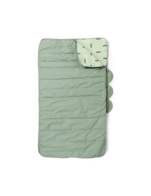 Saco Dormir Acolchado Croco Done by Deer Verde