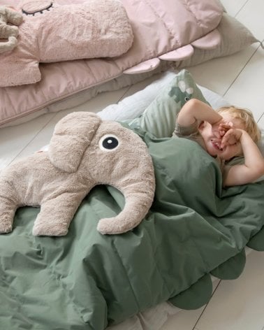 Saco Dormir Acolchado Croco Done by Deer Verde