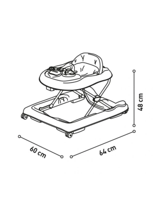 Andador Estrellas de Asalvo
