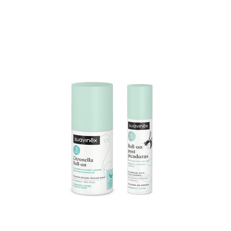 Suavinex Set Enjoy & Go Roll-On Citronella y Post Picadura Suavinex Set Enjoy & Go Roll-On Citronella y Post Picadura