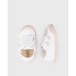 Zapatillas de Lona con Velcro Respetuosas de Igor Blanco