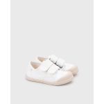 Zapatillas de Lona con Velcro Respetuosas de Igor Blanco