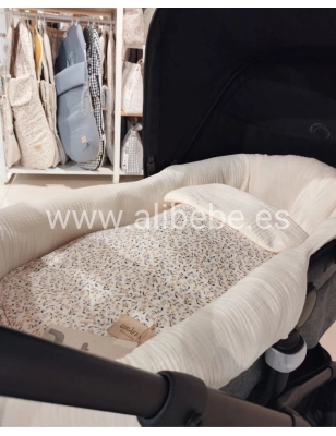 Saco Cuco Anais de Giraffa Bianca e Blu