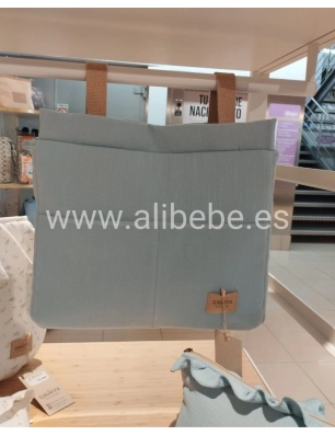 Bolsa Panera Walk Muffi Giraffa Bianca e Blu