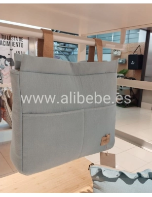 Bolsa Panera Walk Muffi Giraffa Bianca e Blu