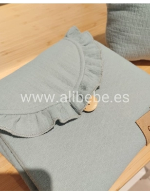 Cambiador de viaje Muffi Giraffa Bianca e Blu