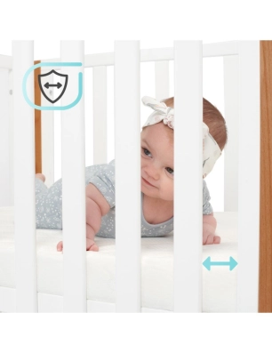 Cuna Koya 4 en 1 con Colchón Kinderkraft