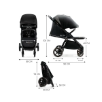 Silla de Paseo Mitzy de Kinderkraft Negro