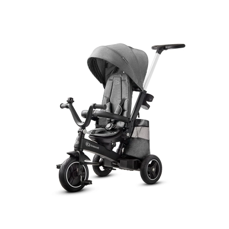 Triciclo Giratorio Easytwist de Kinderkraft Gris