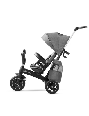 Triciclo Giratorio Easytwist de Kinderkraft Gris