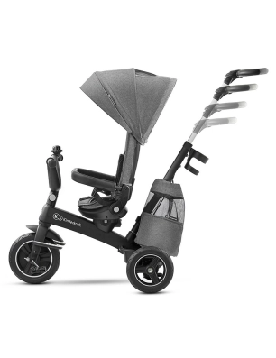 Triciclo Giratorio Easytwist de Kinderkraft Gris