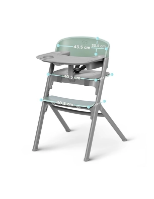 Trona Livy con Hamaca Calmee de Kinderkraft Verde