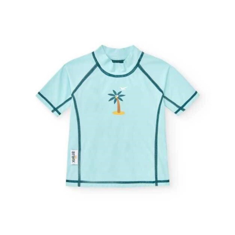 Camiseta Manga Corta Palm Beach de Btbox