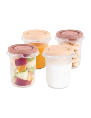 Set de 4 Tarros Herméticos de 250ml Valencia de Miniland