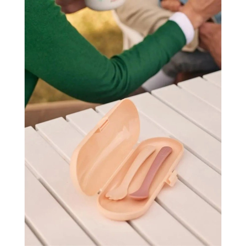 Set de Cubiertos con Estuche Valencia de Miniland Set de Cubiertos con Estuche Valencia de Miniland