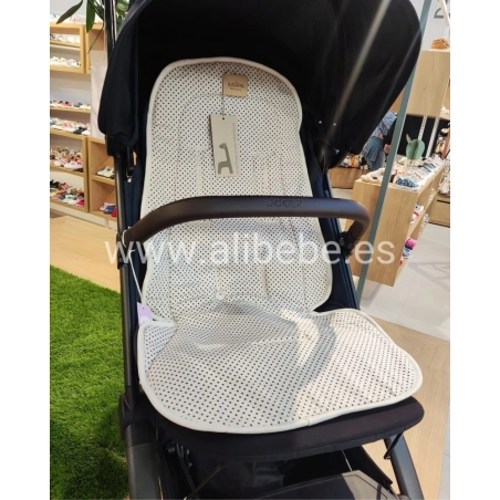 Colchoneta Joolz Aer Olivia de Giraffa Bianca e Blu