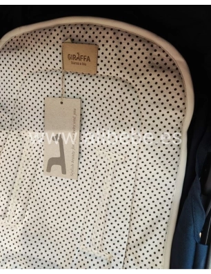 Colchoneta Joolz Aer Olivia de Giraffa Bianca e Blu