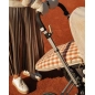 Saco Silla Buga Etna Interior Pelo de Giraffa Bianca e Blu