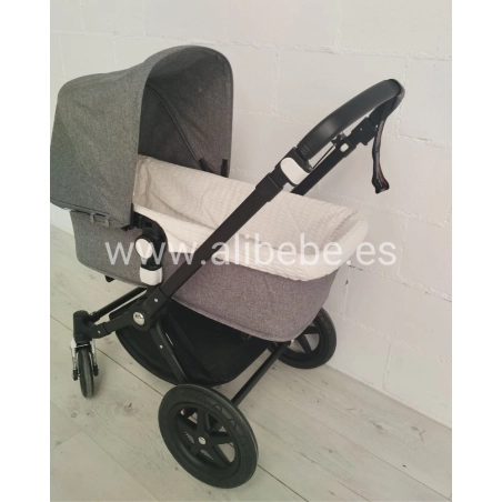Interior Capazo para Bugaboo Mencia de Uzturre Beige