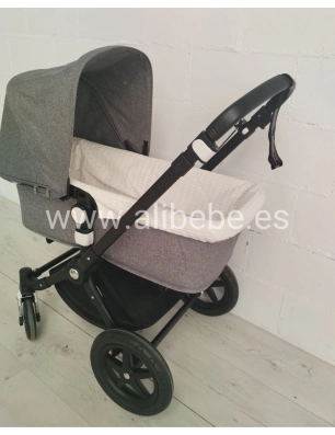 Interior Capazo para Bugaboo Mencia de Uzturre Beige