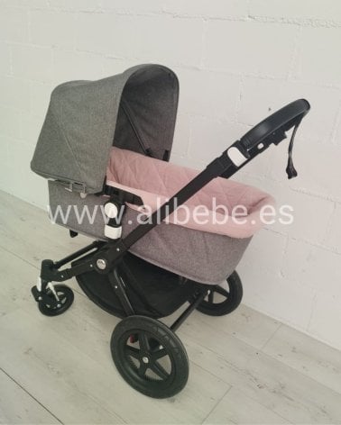 Interior Capazo Universal Bámbula de Uzturre Rosa Empolvado