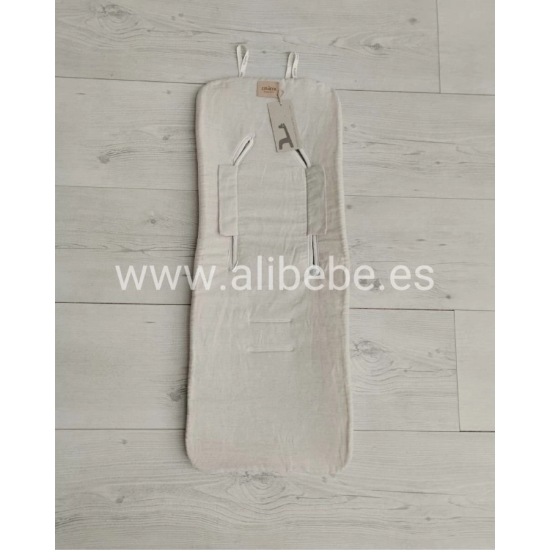 Colchoneta Recta Tulip de Giraffa Bianca e Blu Colchoneta Recta Tulip de Giraffa Bianca e Blu