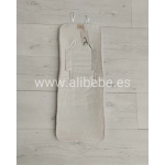 Colchoneta Recta Tulip de Giraffa Bianca e Blu