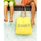 Bolsa Summer Giraffa Bianca e Blu