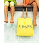 Bolsa Summer Giraffa Bianca e Blu Amarillo