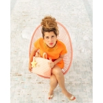 Bolsa Minibag Two Summer de Giraffa Bianca e Blu Naranja