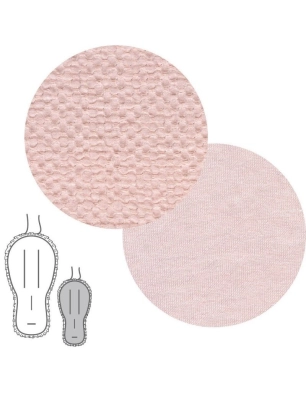 Colchoneta Silla Buga Reversible Soft de Norababy Bags Rosa