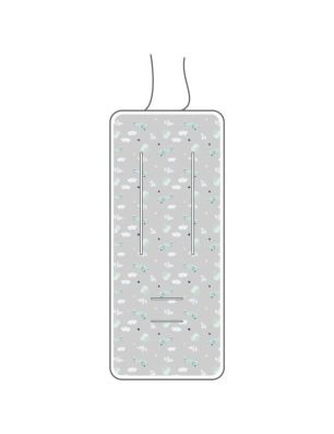 Colchoneta Silla Universal Plane de Norababy Bags Gris