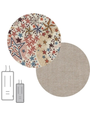 Colchoneta Universal Reversible Star Liberty de Nora Baby Bags