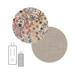 Colchoneta Universal Reversible Star Liberty de Norababy Bags Natural