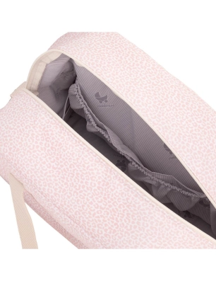 Bolso Maternal Prome Animal Print de Cambrass Rosa