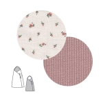 Saco Capazo Cruzado Etnic de Nora Baby Bags Rosa