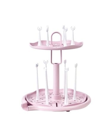 Escurridor de Biberones Giratorio de Saro Rosa