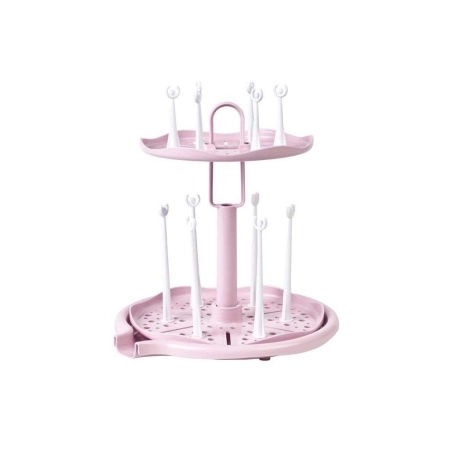 Escurridor de Biberones Giratorio de Saro Rosa