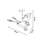 Patinete con Asiento de Asalvo