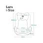 Silla de Coche Lars i-Size de Lionelo