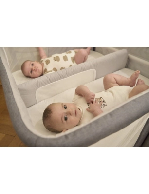 Minicuna Next2Me Twins de Chicco Magnet Grey
