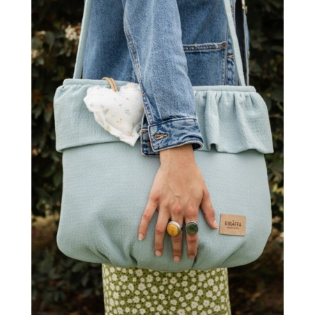 Bolsa Sweet Muffi Giraffa Bianca e Blu