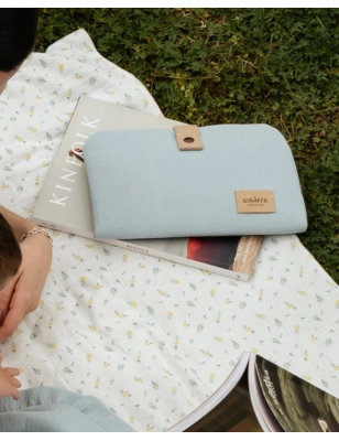 Portadocumentos Muffi Giraffa Bianca e Blu