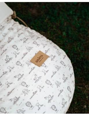 Saco Grupo 0 Circus Giraffa Bianca e Blu