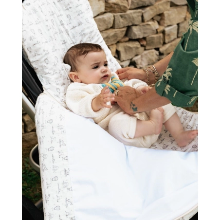 Saco Silla Buga Circus de Giraffa Bianca e Blu