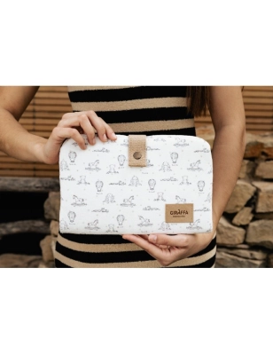 Portadocumentos Circus de Giraffa Bianca e Blu