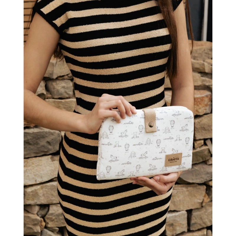 Portadocumentos Circus de Giraffa Bianca e Blu