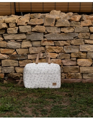 Bolsa Canastilla Circus de Giraffa Bianca e Blu