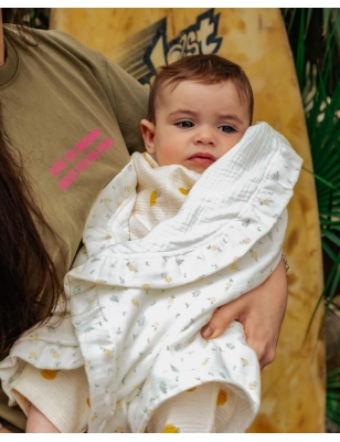 Toquilla Matteo de Giraffa Bianca e Blu